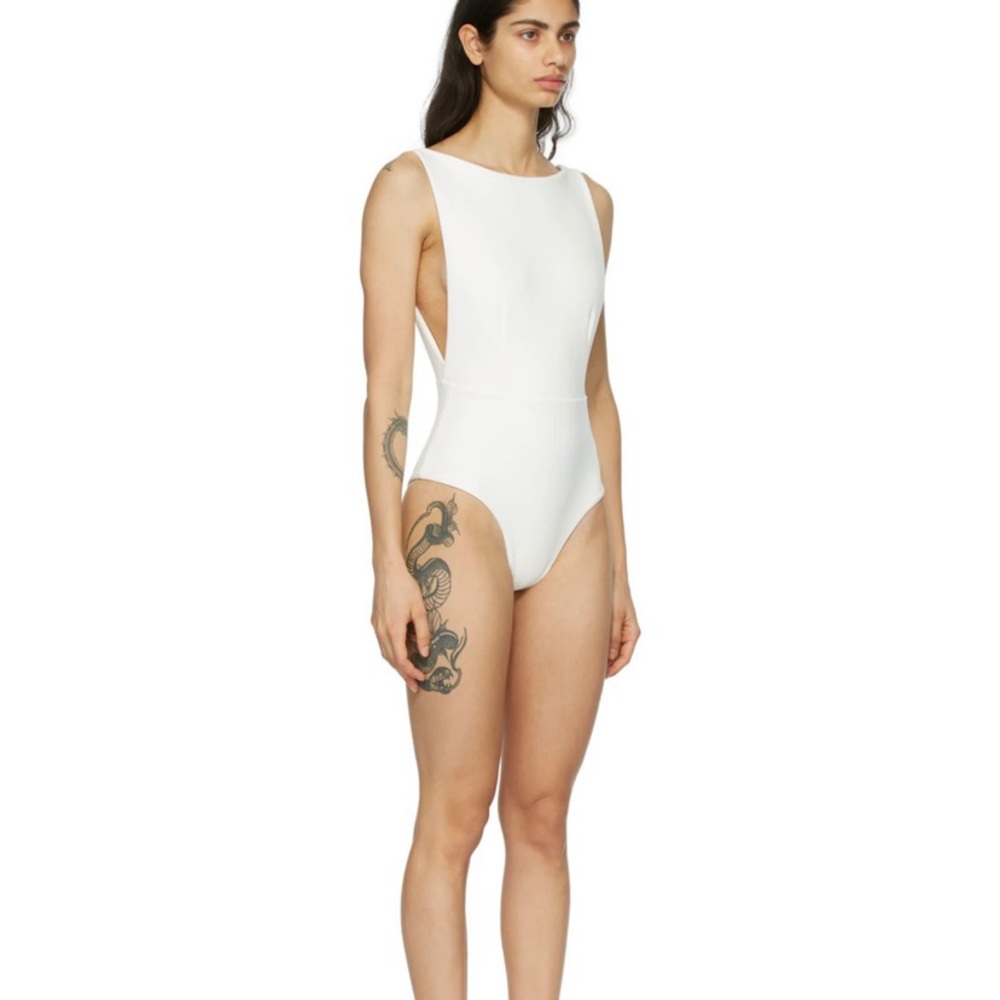 Crepe New Slit One-Piece - Picture 2 of 2